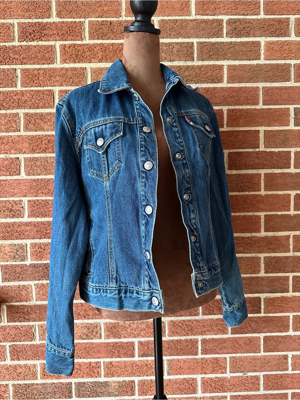 Vintage Levi’s Denim Jacket Women’s Wash Jean Jacket, M - Picture 8 of 11
